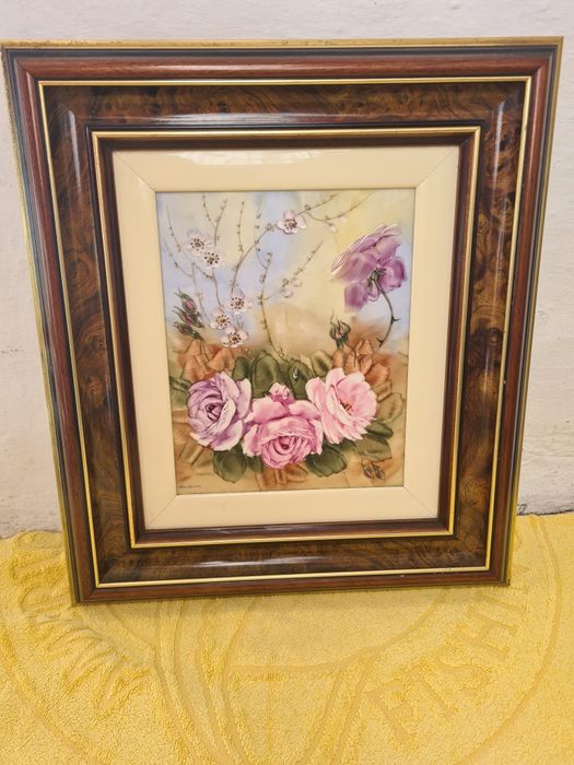 Quadro pintado a mão