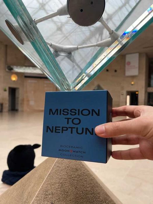 Neptune SO33N100 by Omega x Swatch - Limited Edition Celestial Series