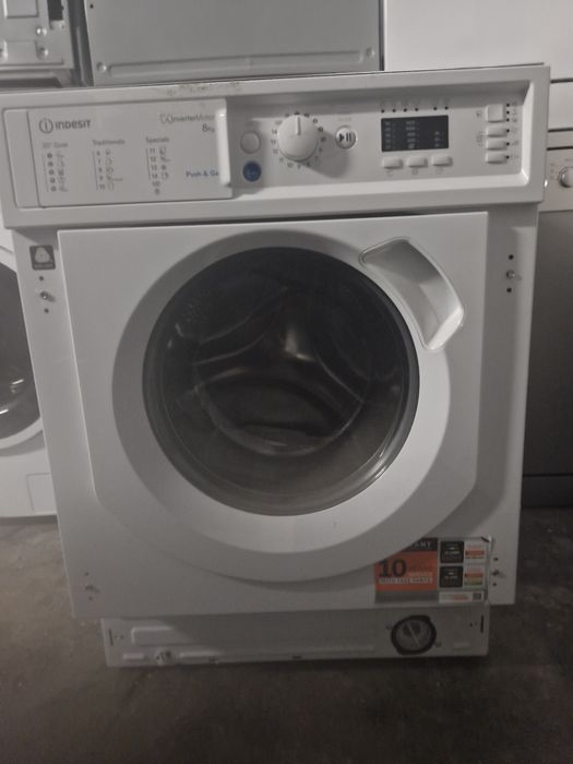 Máquina de lavar roupa indesit 8kg encastre