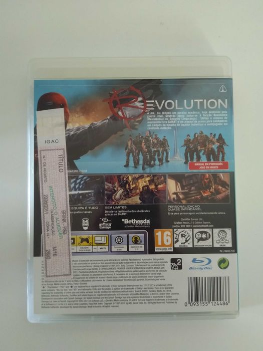 Brink PS3 Playstation 3