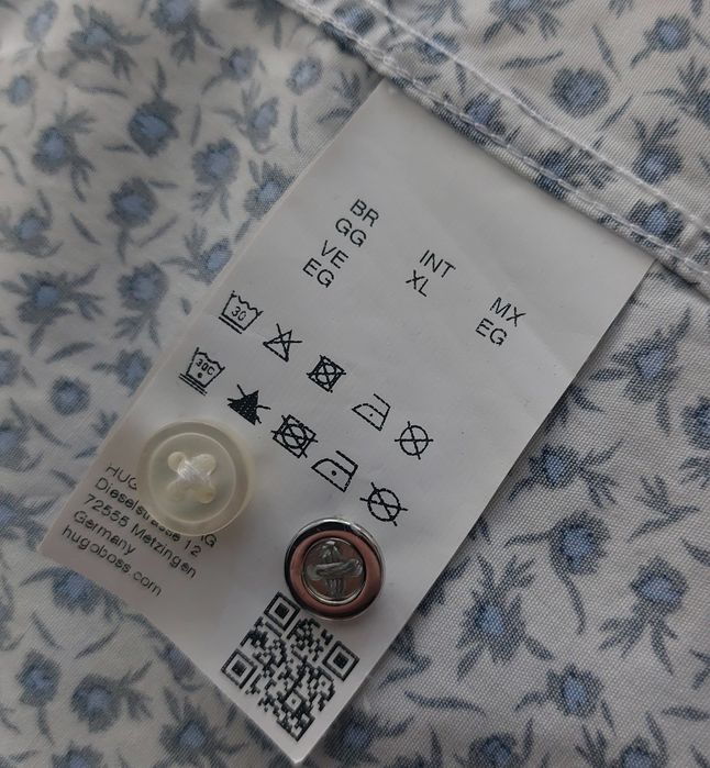 Hugo Boss x Thomas Mason nowa koszula męska r. XL