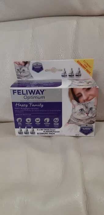 Wkłady Feliway Optimum wkłady 3 x 48 ml
