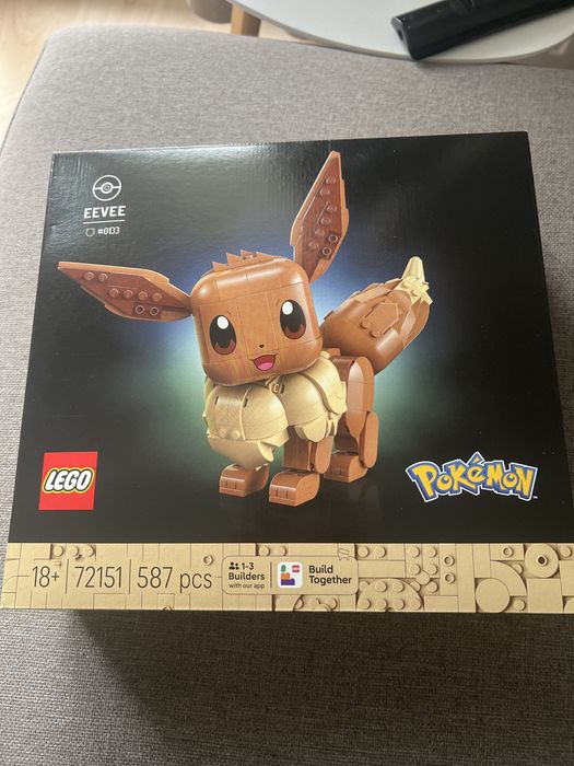 Lego Pokemon EEVEE nowy zestaw dostawa wwa