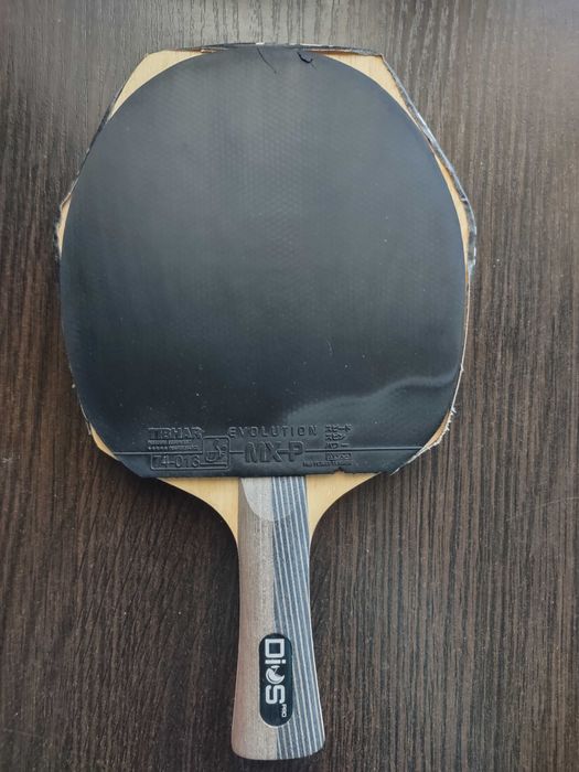 Deska dios pro do tenisa stołowego z okładzinami Gewo el pro hard , Tibhar MXP
