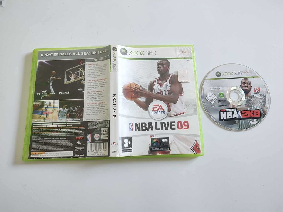 Xbox 360 gra NBA Live 09