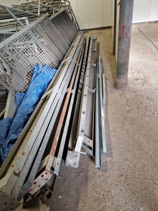 Schody ocynkowane , podesty  , zastrzały schody ocynkowane