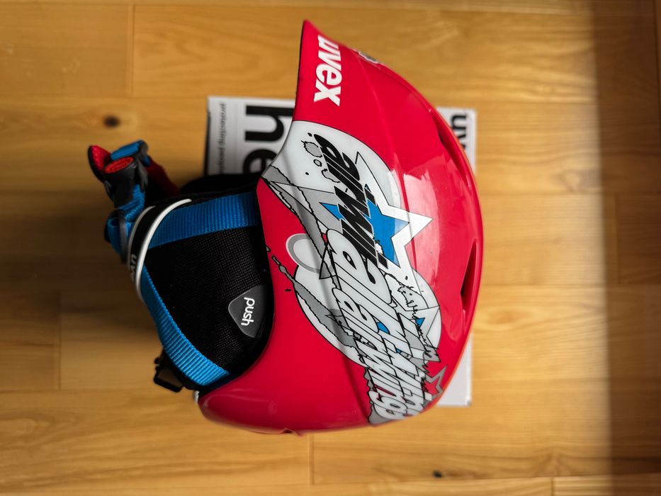 Kask narciarski dziecięcy uvex airwings