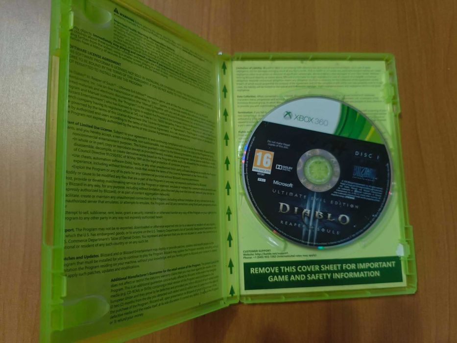 Diablo 3 reaper of souls Xbox 360