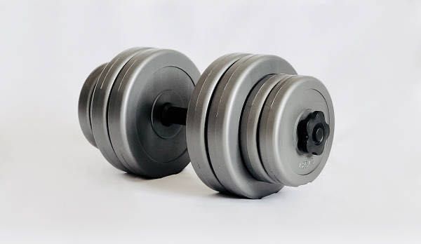 Гантелі 2х15кг GREY