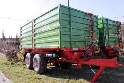 Przyczepa tandem PRONAR T683 full opcja / 19,2 m³ od ręki