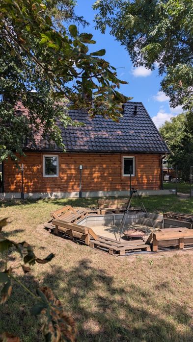 Dom z balią i sauną nad stawem na wyłączność - Stare Podwórko