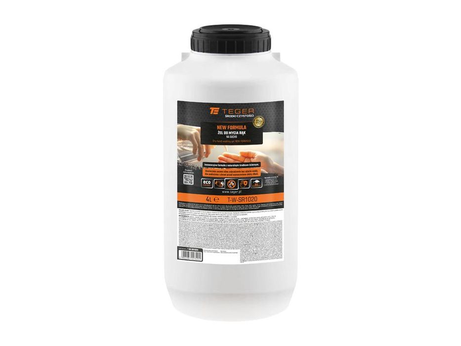 Żel do mycia rąk na sucho NEW FORMULA 4l / TEGER