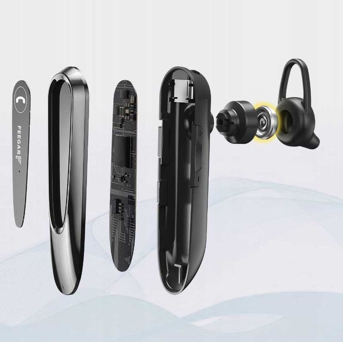 Feegar BF400 PRO – Bluetooth 30h + podwójny mikrofon MEGA JAKOŚĆ!!!