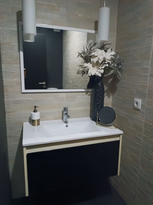 Movel suspenso casa de banho, oferta do espelho
