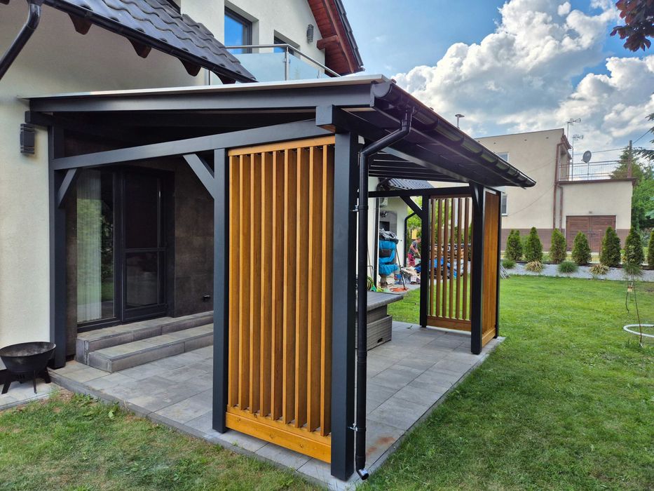 zadaszenie tarasowe patio pergola 6,30x4m