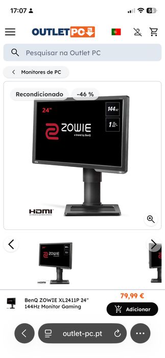 troco monitor 144 hz