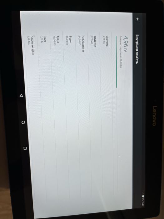 Планшет Lenovo tab 10