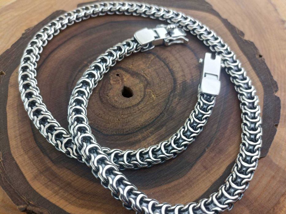 Серебряная цепочка Рамзес. Срібний ланцюг для чоловіка