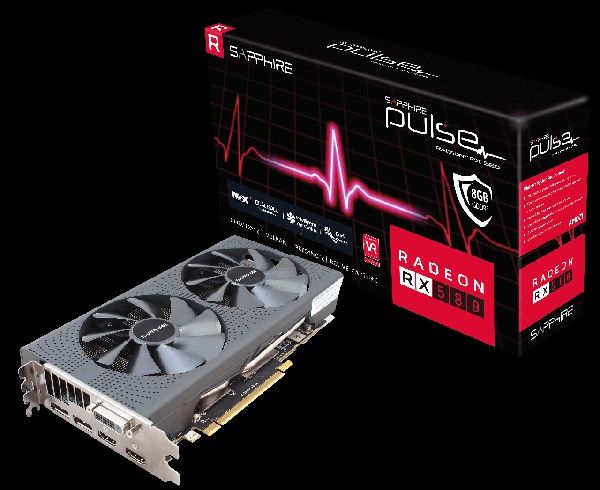 Відеокарта Sapphire Radeon RX 580 8GD5 PULSE