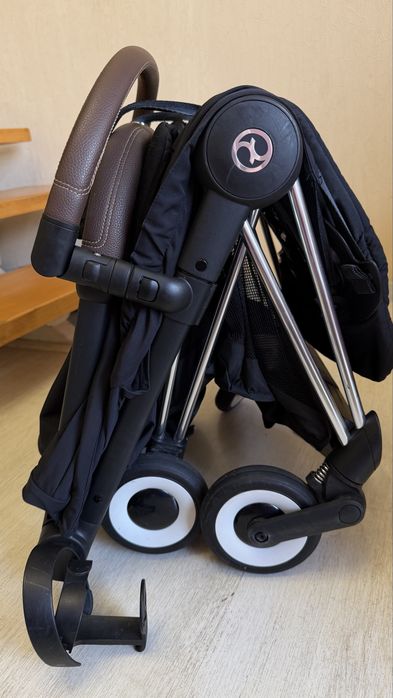 Cybex coya  chrome dark brown sepia black