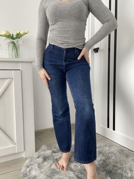 Жіночі вінтажні джинси кльош bobson size s-m