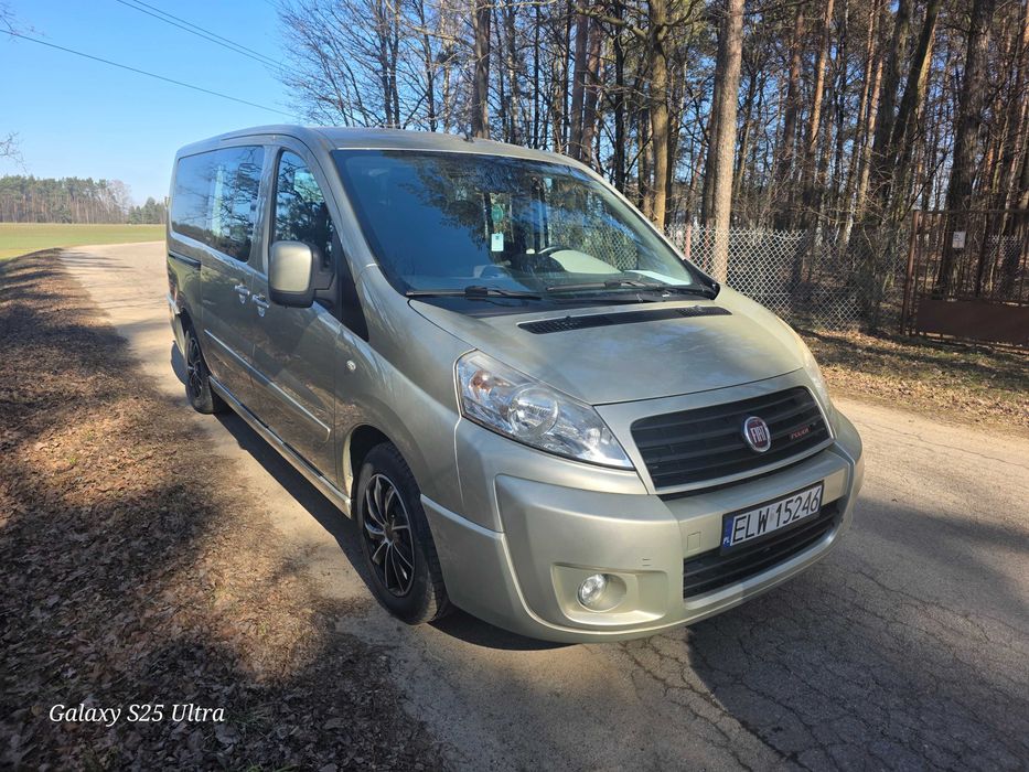 Fiat Scudo 2008r  2.0 diesel 5 osobowy