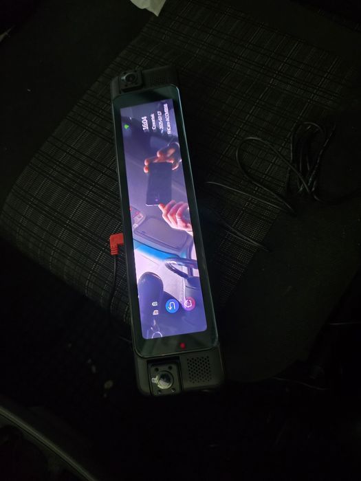 Wideo rejestrator lusterko 10 cali - 3 kamery