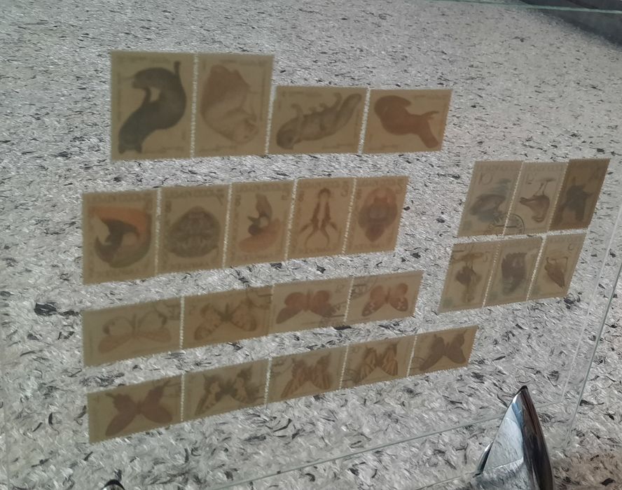 Марки фауна животные. СССР, Венгрия, Монголия, Польша.