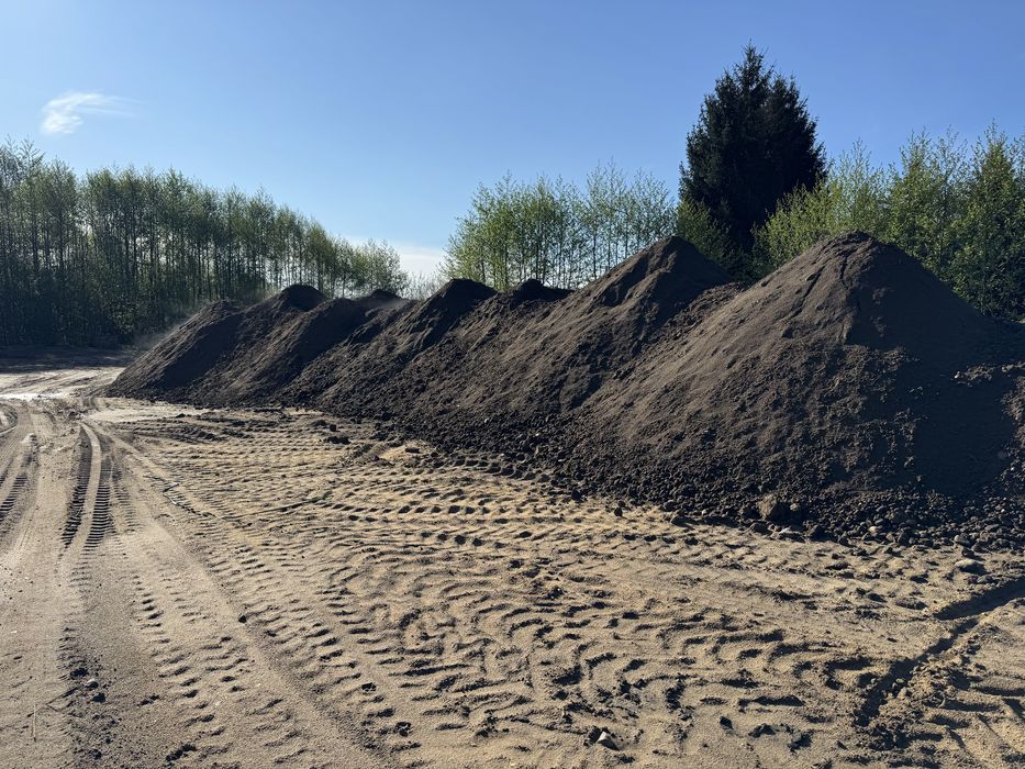 Ziemia humus przesiana