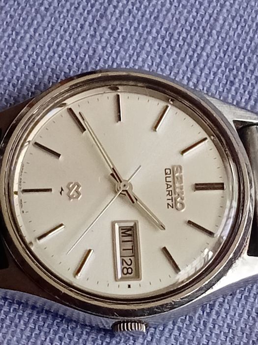 Vintage Seiko Data Quartz Męski Zegarek Naręczny