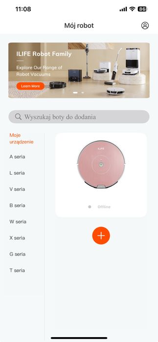 Robot sprzątający iLife A80 Plus