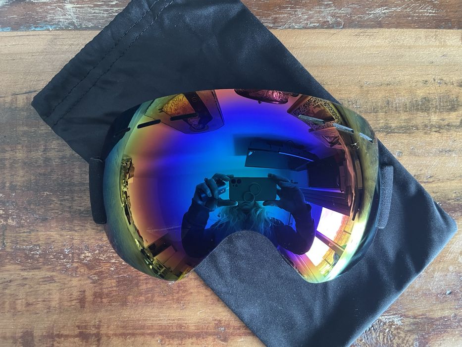 Nowe damskie męskie Gogle snowboardowe narciarskie snowboard kolorowe