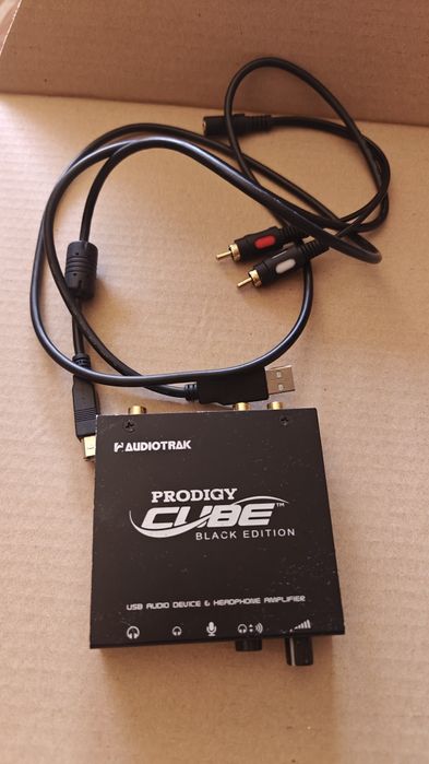 Karta dźwiękowa zewnętrzna,DAC Audiotrak Prodigy Cube Black Edition
