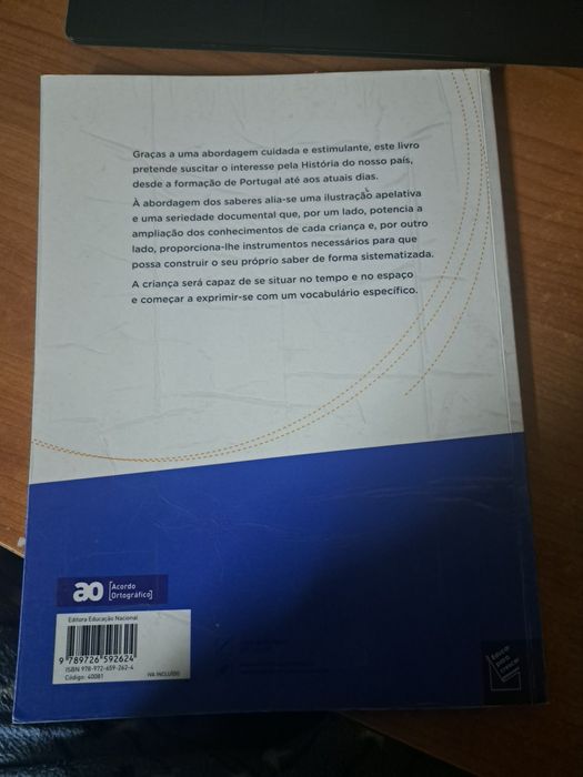 Livro 1°ciclo História de Portugal