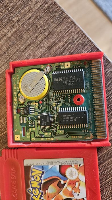 Pokemon Red na Nintendo Gameboy angielski  język