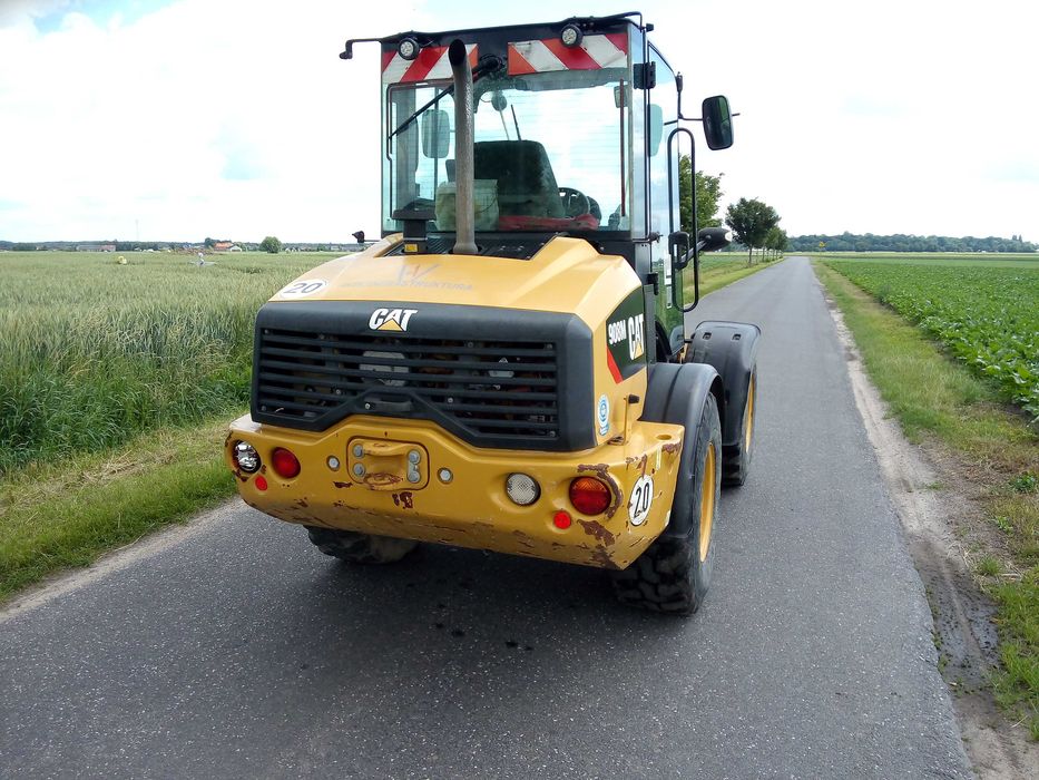 Ładowarka CATERPILLAR CAT 908 M orginał paleciak łyżka