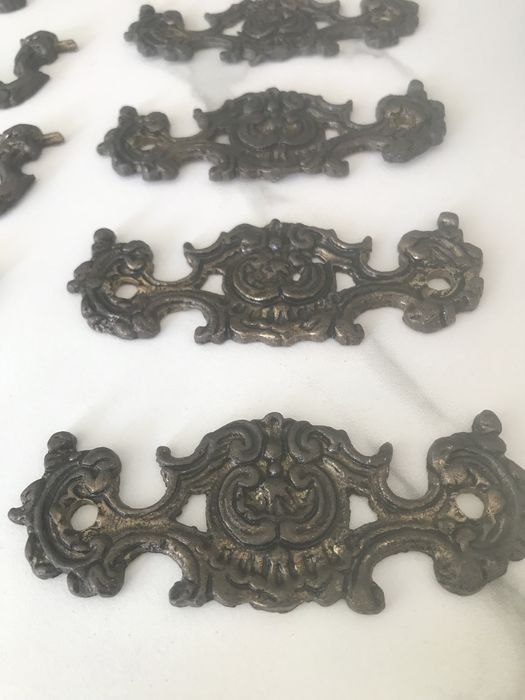 Conjunto de puxadores antigos