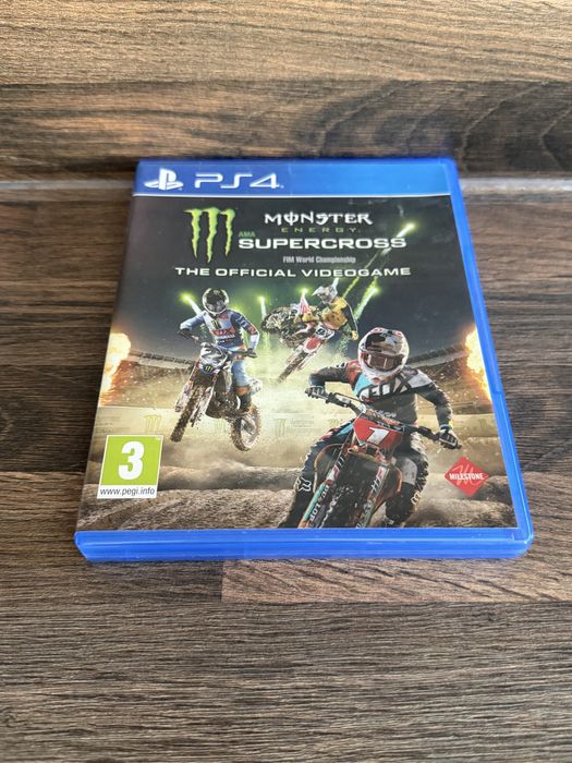 PlayStation Ps 4 Ps 5 Monster Energy SuperCross  Official VideoGame