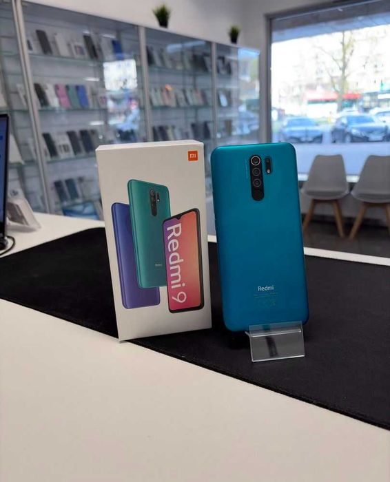 Xiaomi Redmi 9 4GB/64GB Zielony Ocean Green jak NOWY - Sklep iTop Warszawa Muranów Lokal 32