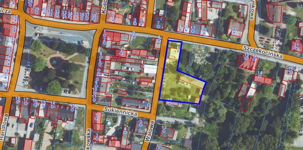 Teren budownictwa mieszkaniowego i usług