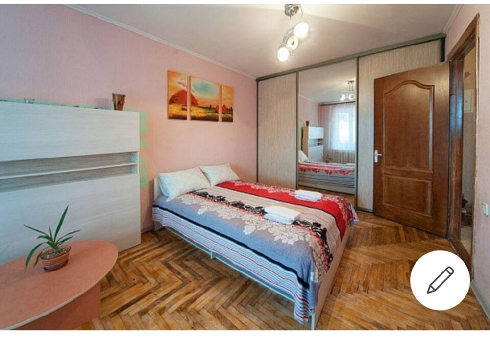 1к квартира подобово центр 5-та лікарня