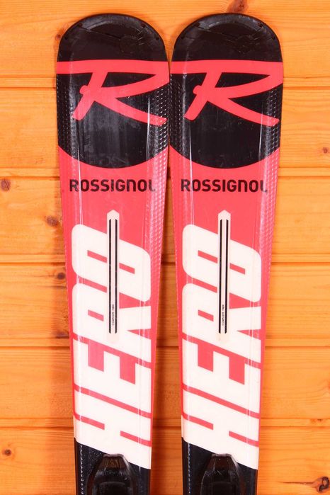 Narty dziecięce Rossignol Hero Junior 120 cm + LOOK Kidx 4.5 !2!