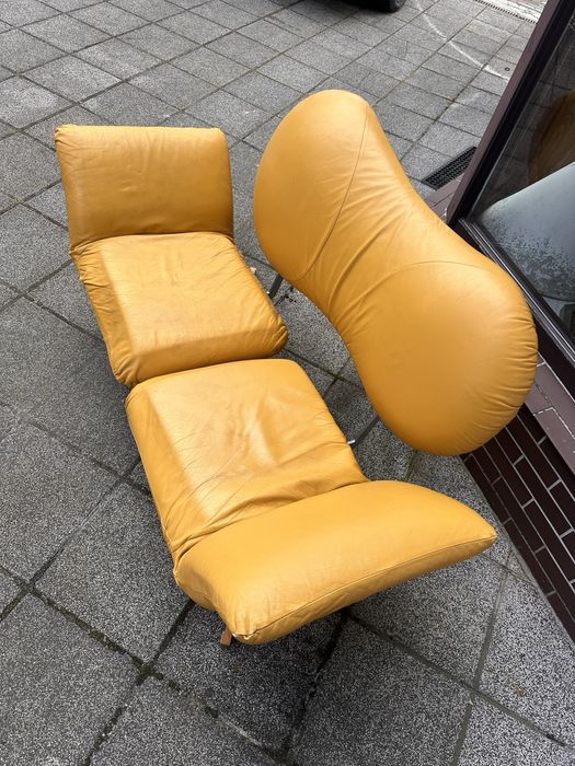 Bonaldo sofa Arnold. Postmodernizm lata 80-te. Skóra. Dwuosobowa.