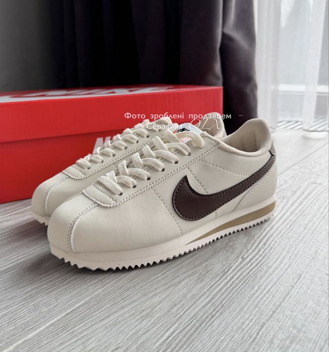 NEW Nike Cortez Shoes Beige (in box)