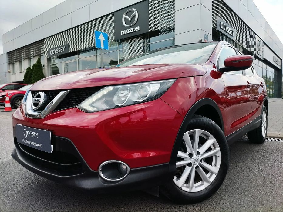 Nissan Qashqai 1.2DiG-T 115KM ACENTA+PDC (Salon Polska, serwis, Iwł, VAT-marża)