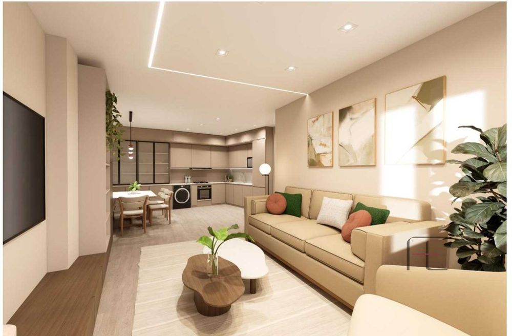 T2+1 em fase de acabamento com 110m2