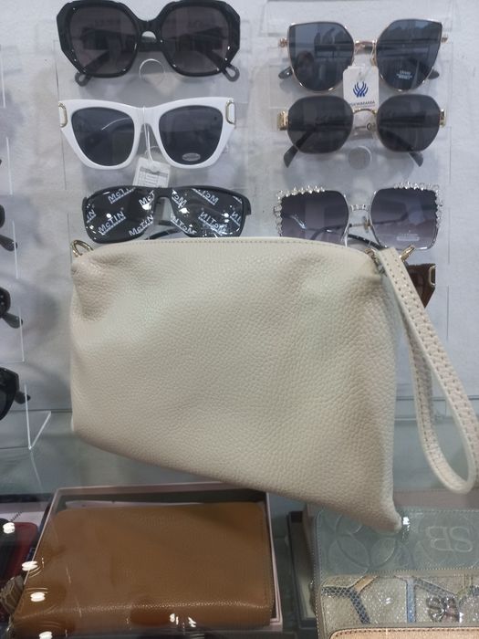 Шкіряна сумка-клатч GENUINE LEATHER