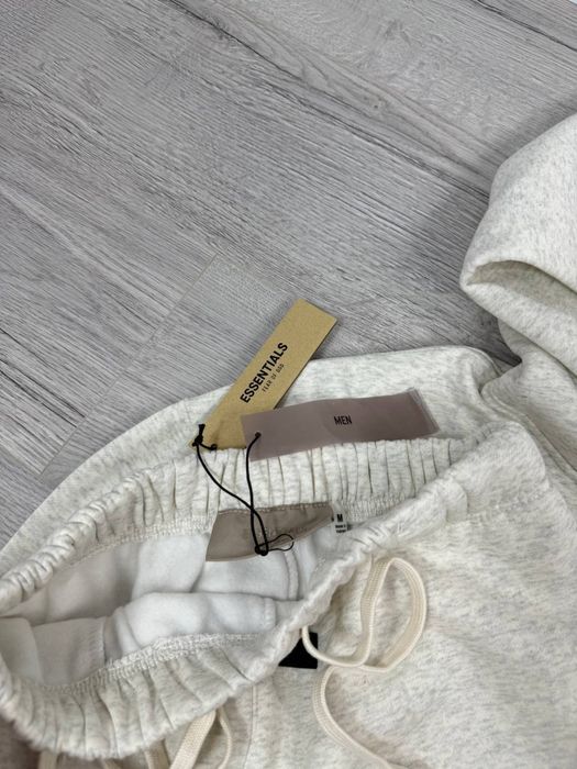 Костюм худі/штани ESSENTIALS чорний, сірий XS, S, M, L , XL | Якість 1в1 | Бірки та брендове пакування | Котон | ДЕШЕВО