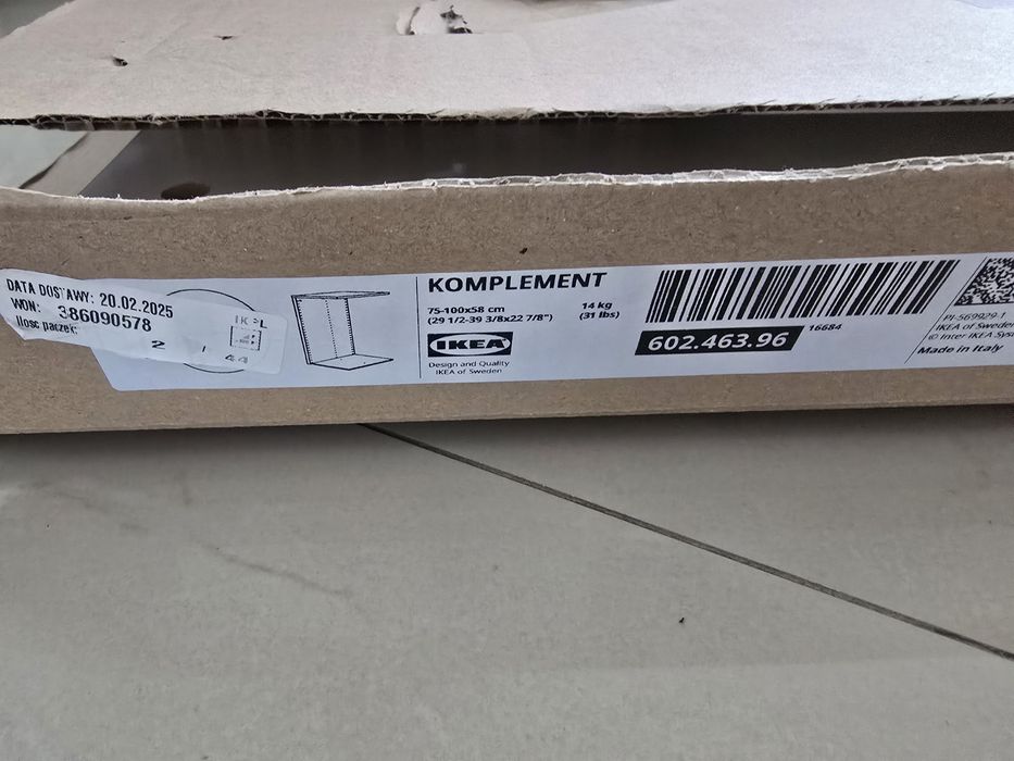 Komplement do Ikea PAX