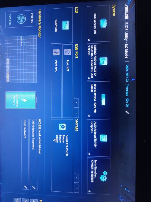 Плата ASUS VivoBook X540BP-DM137